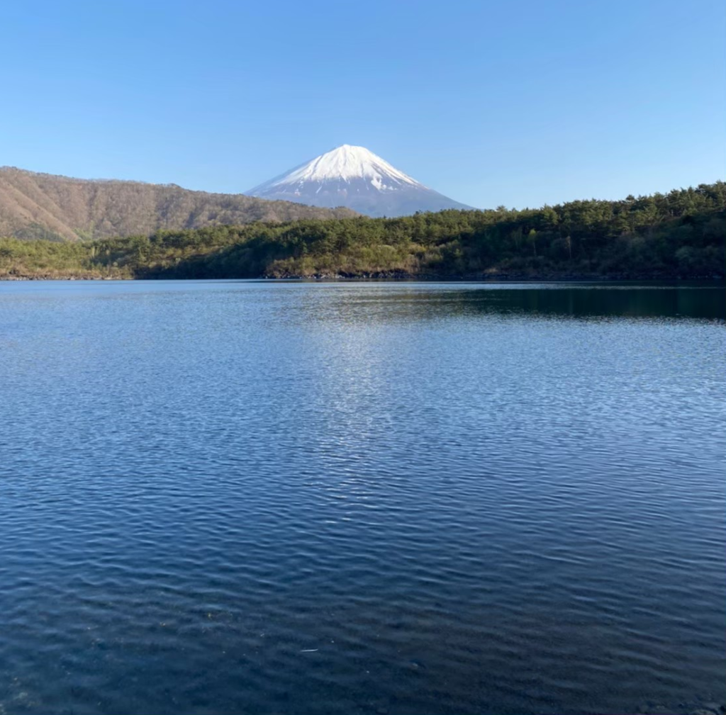 富士山と西湖
