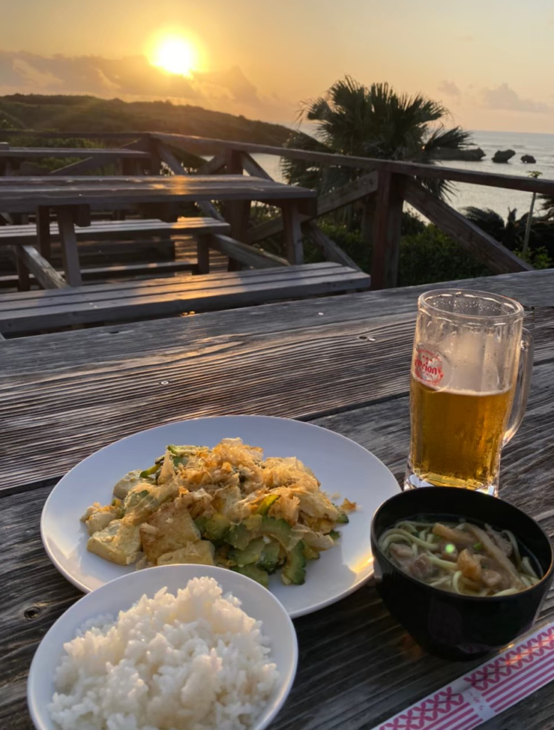 ペンション星の砂の夕食