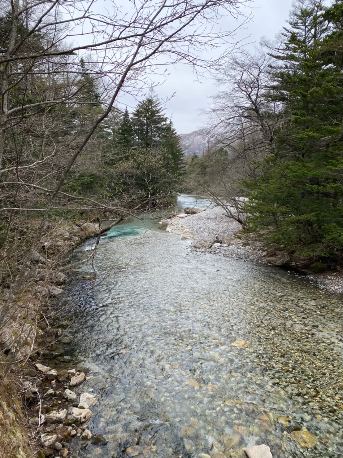 田代橋からの梓川