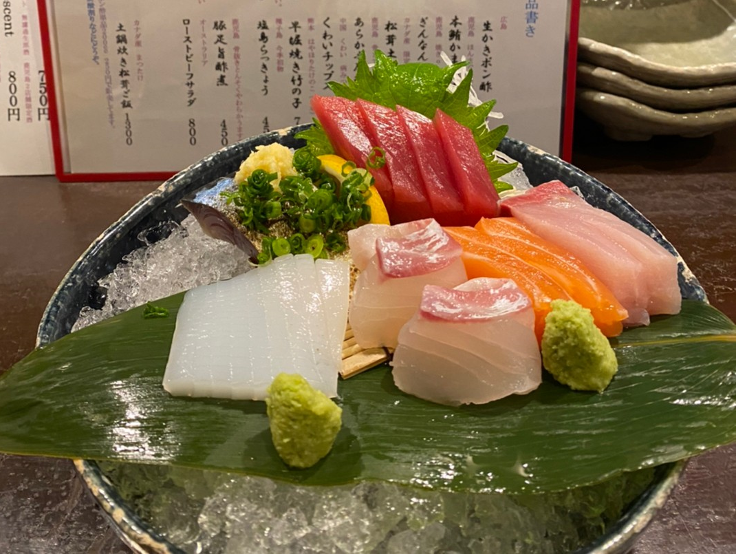 岩戸屋の刺身