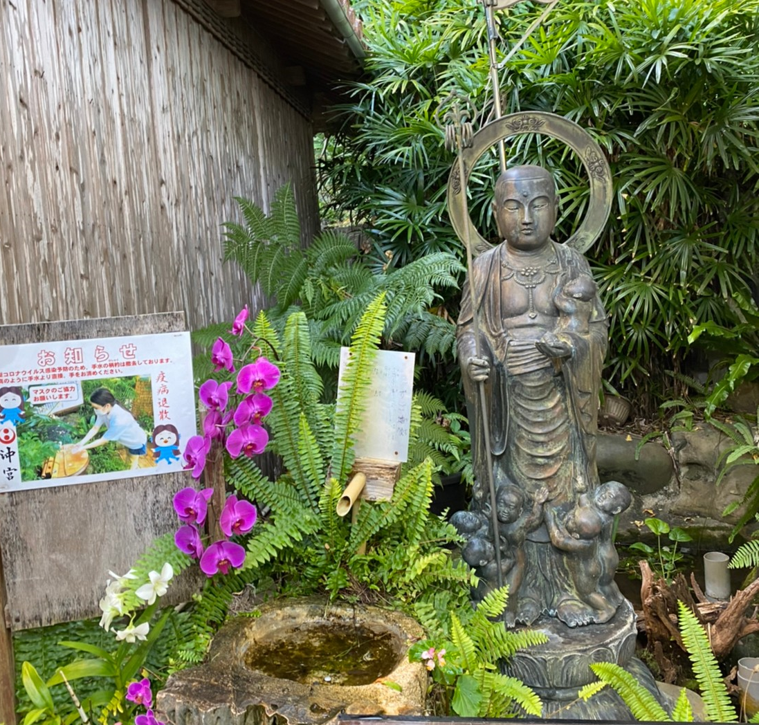 沖宮のお地蔵さん