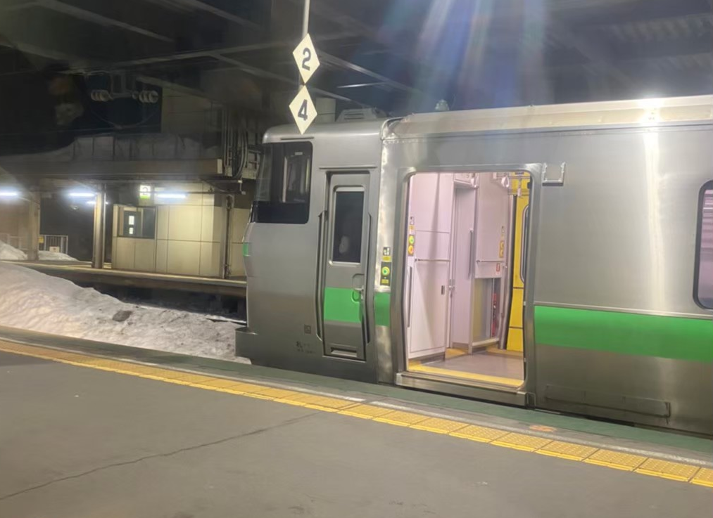 札幌駅の電車