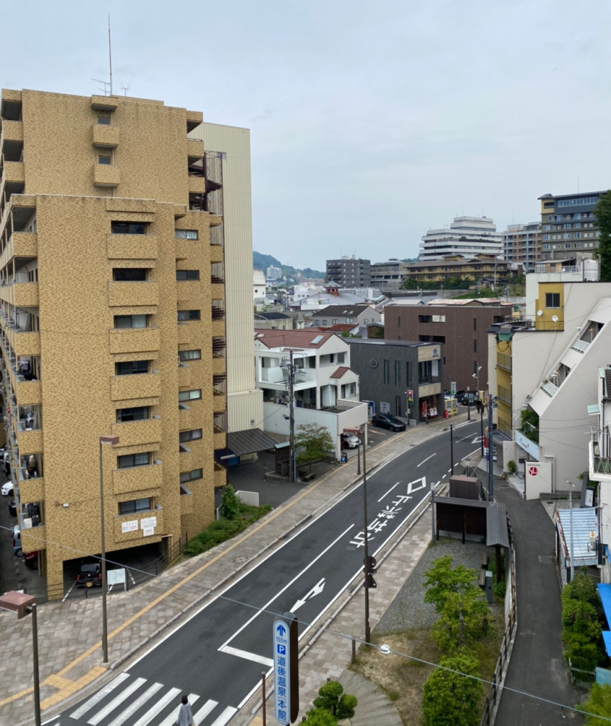 オーベルジュ道後からの風景