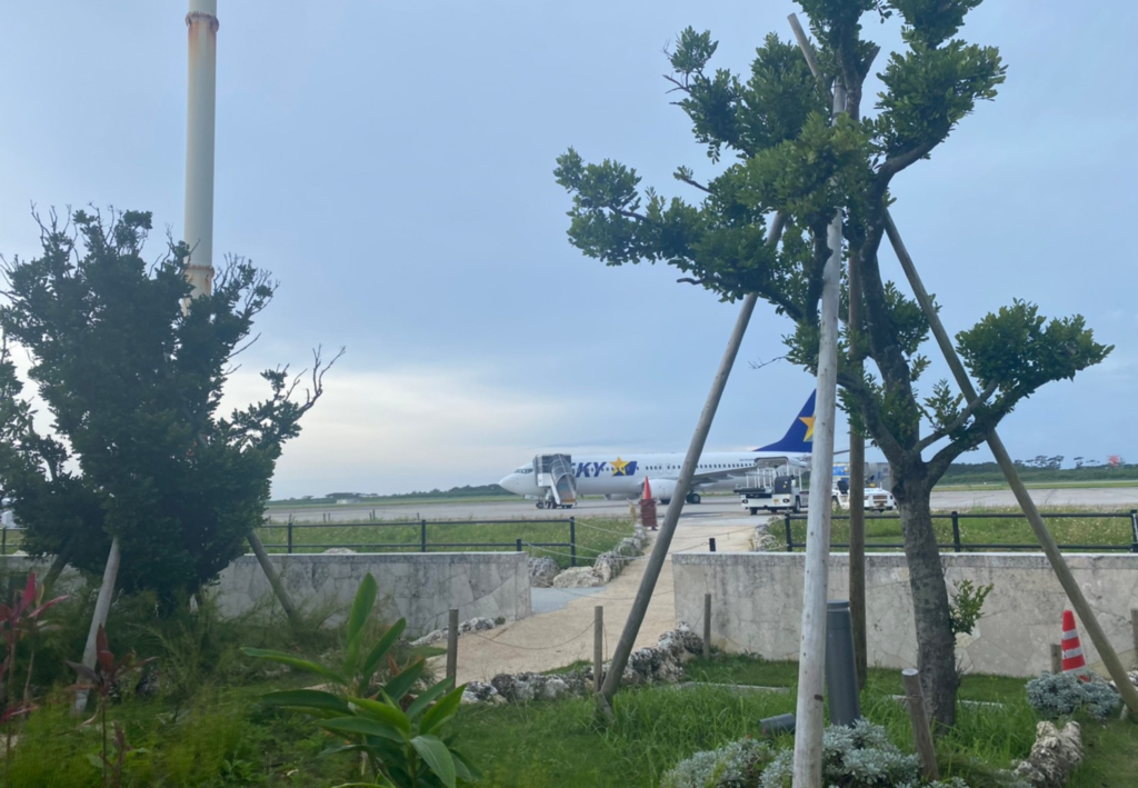 下地島空港のスカイマーク