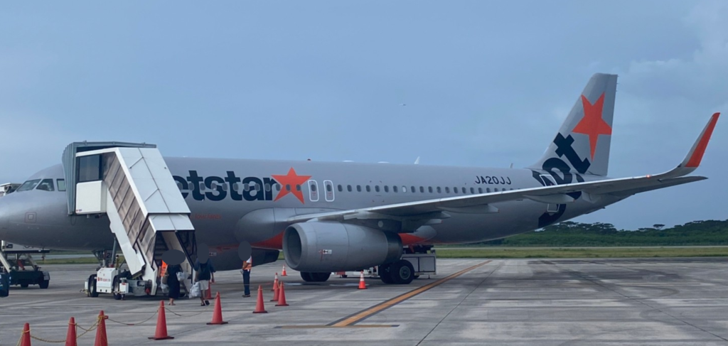 下地島空港のジェットスター