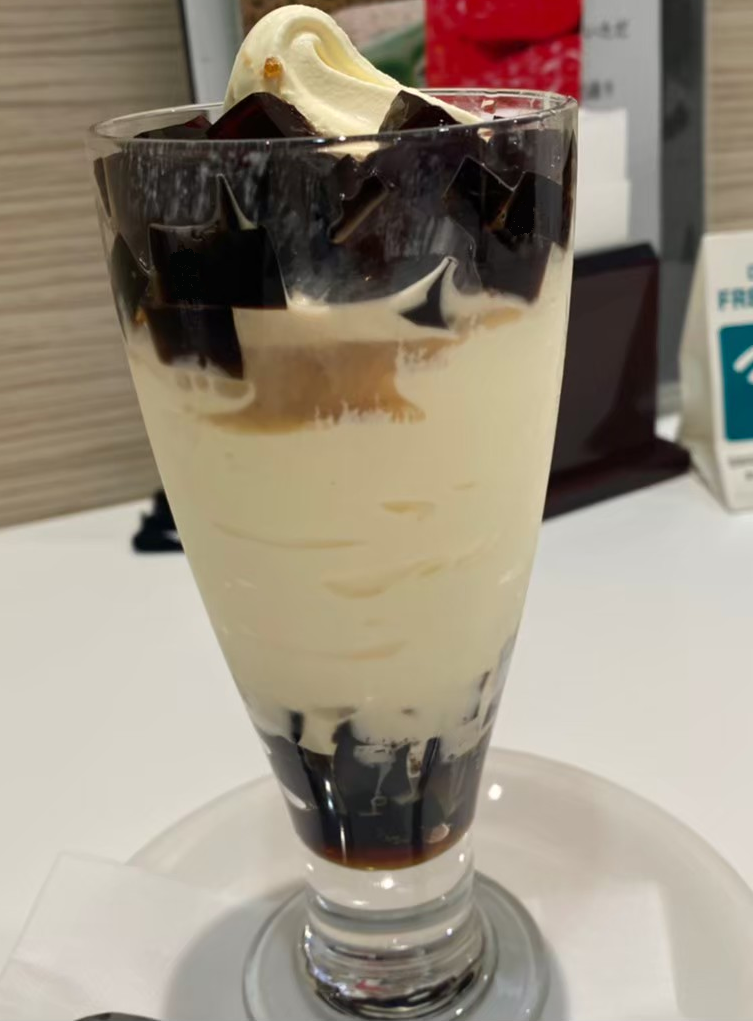 富山の大和のコーヒーゼリー