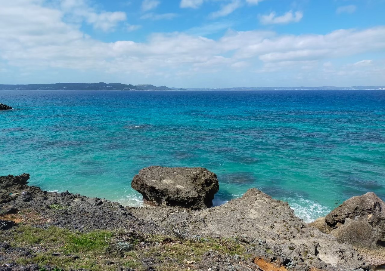 久高島の海