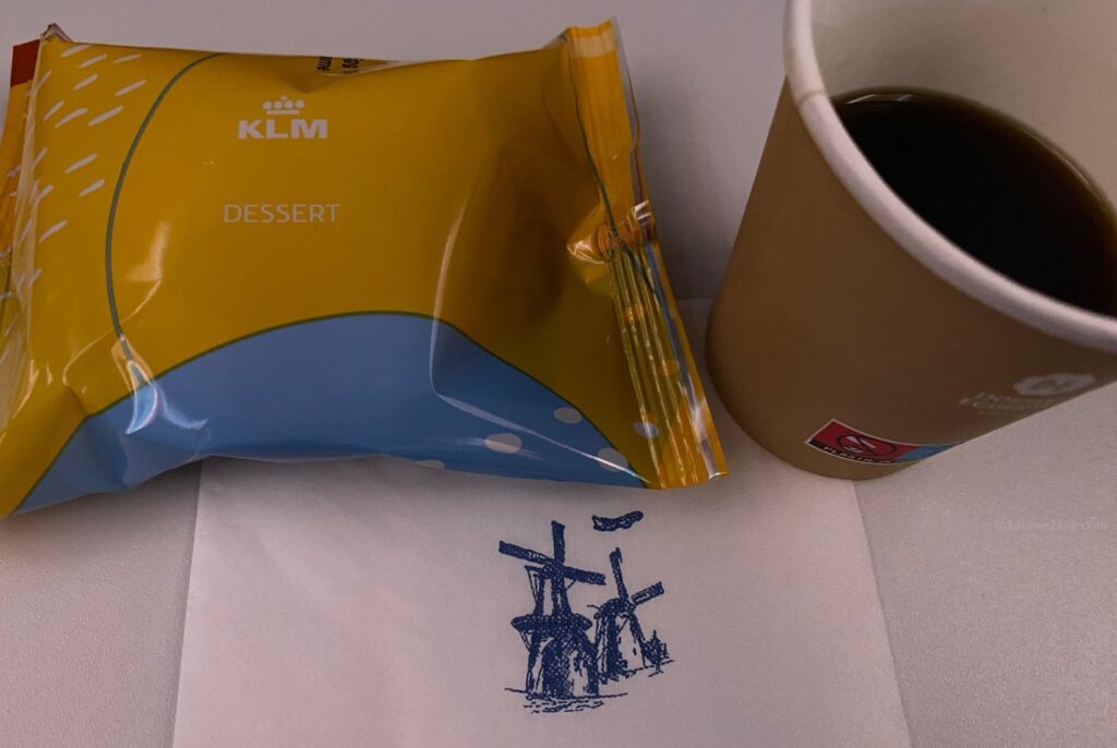 KLMのデザート