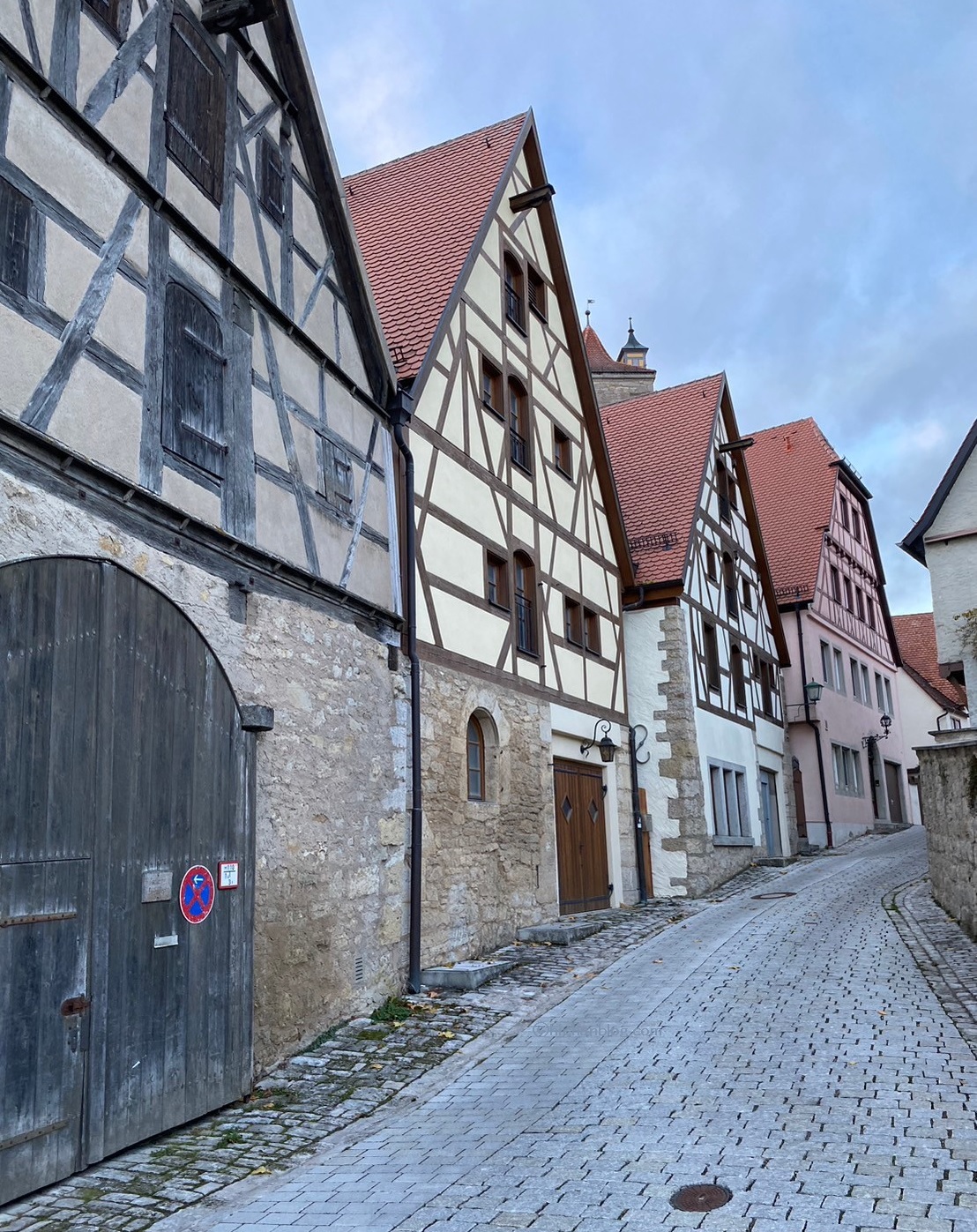 ローテンブルグの街並み