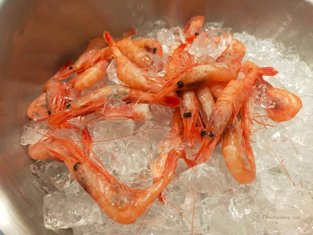甘エビのお刺身