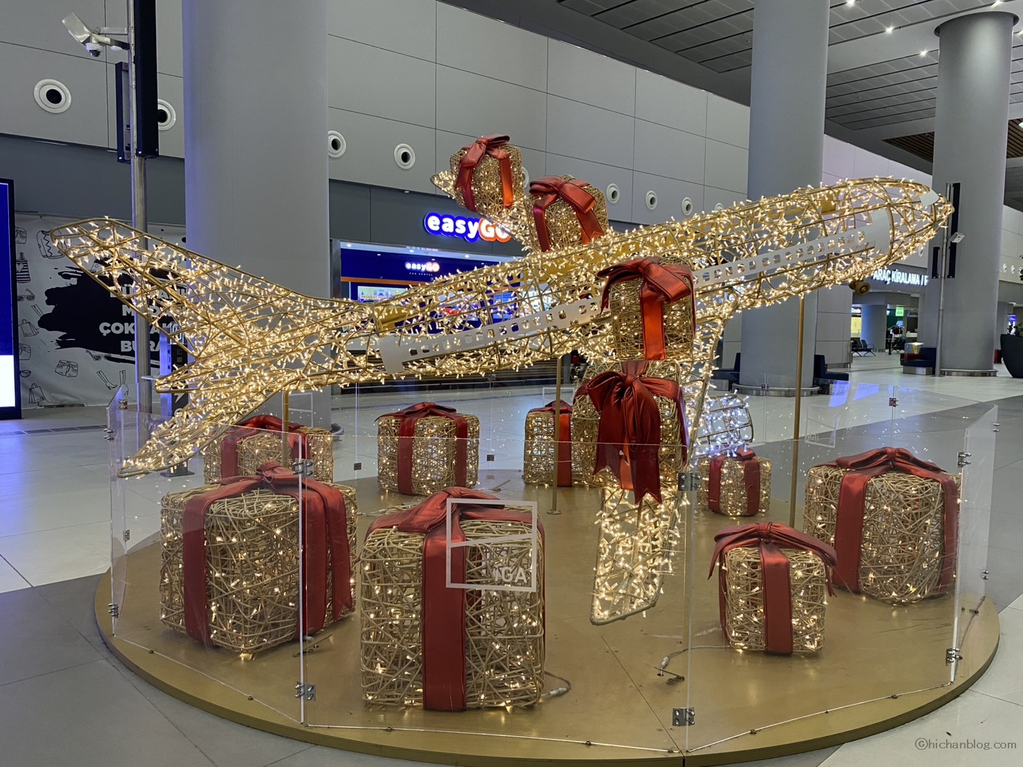 飛行機のオブジェ